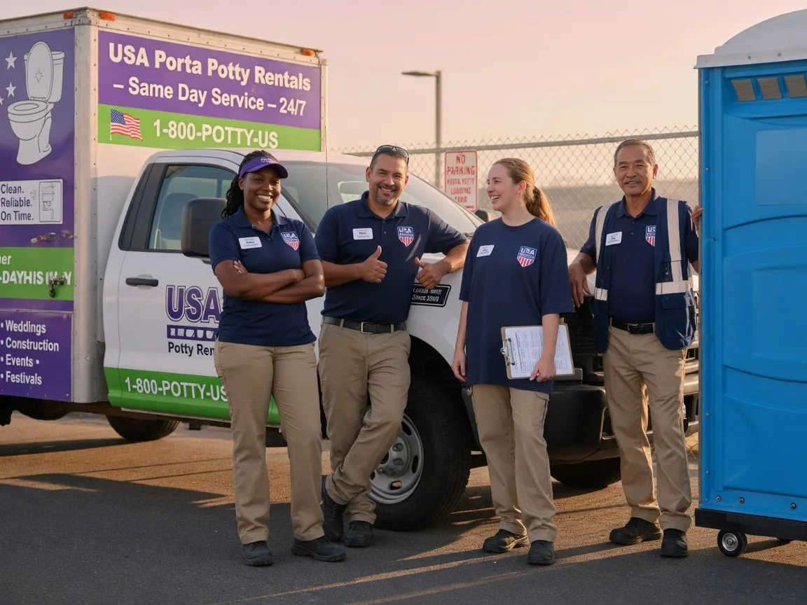 Porta Potty Rental company in Ferndale, CA